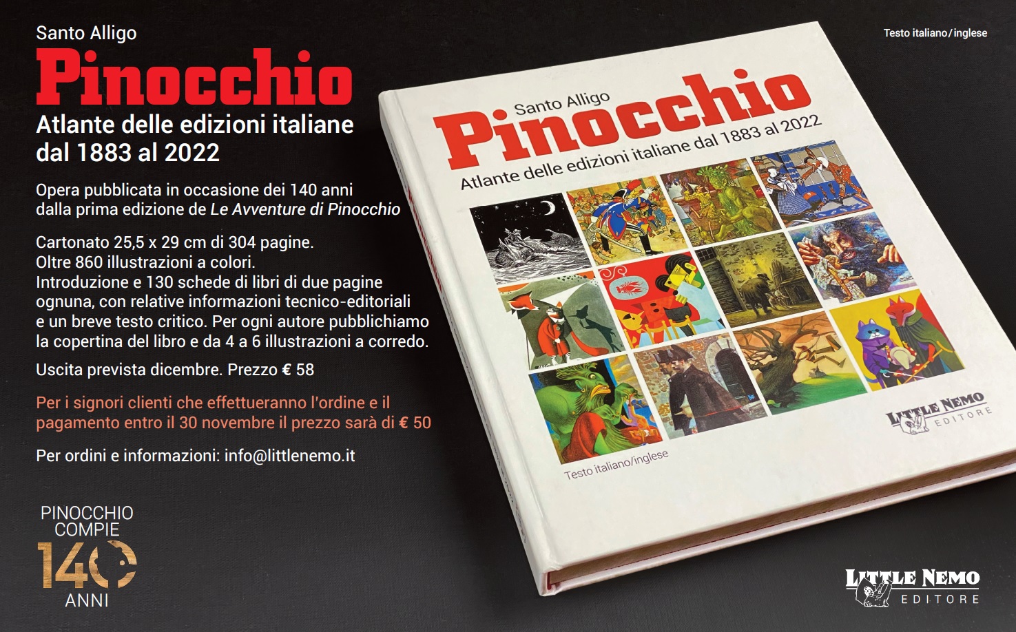 Santo Alligo - Pinocchio: Atlante delle edizioni italiane dal 1883 al 2022